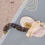 Multicolour Ruby Gemstone Five Row Bracelet, thumbnail 4 of 4