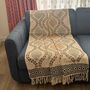 Block Printed Colourful Cotton Sofa Throw, thumbnail 9 of 11