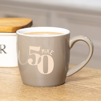 50th Birthday Personalised Mug, 4 of 4