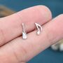 Mismatched Electric Guitar And Music Note Stud Earrings, thumbnail 6 of 10