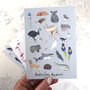 Animal Post Card Set Of Fifteen, thumbnail 10 of 10