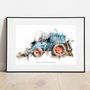 Tractor Personalised Print, thumbnail 7 of 12