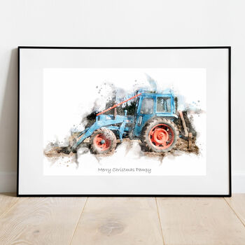 Tractor Personalised Print, 7 of 12