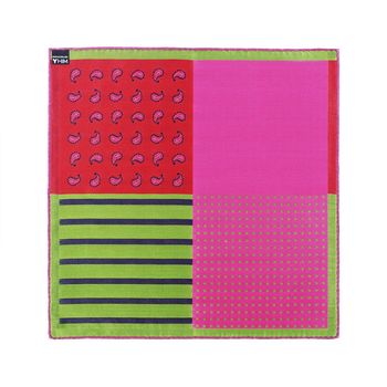 Mens Luxury Silk Versatile Pocket Square, 3 of 12