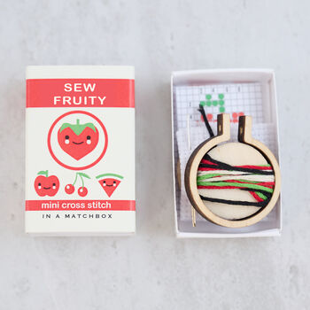 Sew Fruity Mini Cross Stitch Kit, 4 of 8