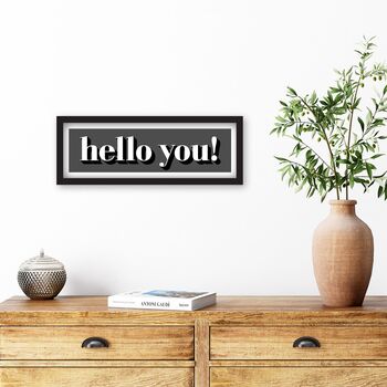 Hello You Framed Print, 9 of 11