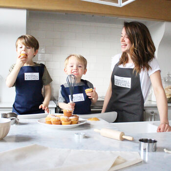 'The Surname Kitchen' Children's Baking Apron, 2 of 4