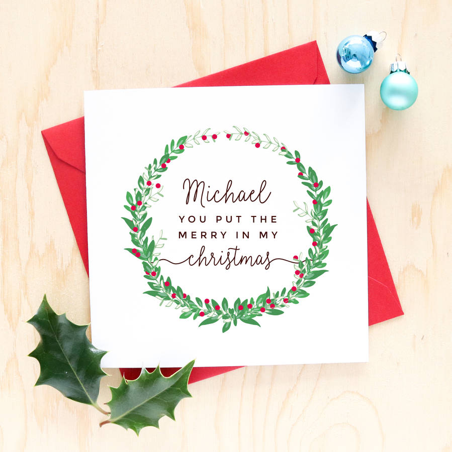romantic-personalised-christmas-card-by-paper-craze