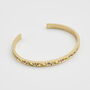 Blackberry Bramble Gold Bangle, thumbnail 6 of 9