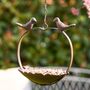 Hanging Iron Heart Bird Feeder, thumbnail 1 of 4