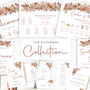 Wedding Invitation Autumnal Leaves, thumbnail 5 of 6