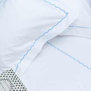 Ric Rac And Straight Stitch Duvet Covers, 2 of 8
