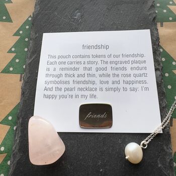 Beauty Of Friendship Personalised Keepsake, 3 of 4