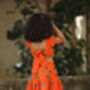 Girls Tangerine Dream Dress, thumbnail 3 of 5