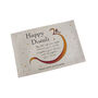 Personalised Diwali Colourful Om Placemat, thumbnail 2 of 3