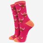 Women's Highland Cow Bamboo Socks Gift Set, thumbnail 5 of 5