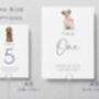 Dog Wedding Table Numbers, thumbnail 2 of 8