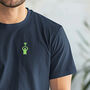 Mens Green Football Player Cup T Shirt, Father's Day, thumbnail 1 of 4