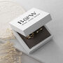 Personalised Couple’s Initials Double Ring Box, thumbnail 1 of 4