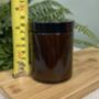 Personalised 40th 1983 Timeline Birthday Amber Candle, thumbnail 4 of 5