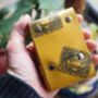 Personalised Yellow Playing Card Case With Custard Cream Print, thumbnail 4 of 7