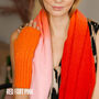 Personalised Ombre Gradient Cashmere Blend Scarf, thumbnail 4 of 12