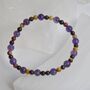 Aquarius Zodiac Crystal Bracelet Birthday Gift For Her, thumbnail 3 of 7