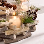 Nordic Star Wreath Candle Holder Centrepeice, thumbnail 4 of 6