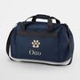 Custom Pet Holdall Bag For Travel, Puppy Gift, thumbnail 3 of 6