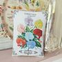 Sweet Peas Seed Packet Fabric Gift, thumbnail 7 of 7