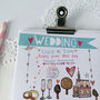 Personalised Wedding Card, thumbnail 2 of 5