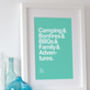 Personalised Typographic 'Favourite Things' Print, thumbnail 5 of 10