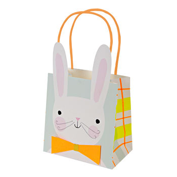 Pack Of Eight Easter Bunny Party Bags, 3 of 3