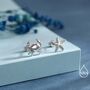 Sterling Silver Mismatched Crab And Starfish Stud Earrings, thumbnail 1 of 12