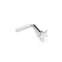 Sterling Silver 3mm Star L Shaped Nose Stud, thumbnail 2 of 3