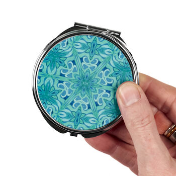 Arts And Crafts Compact Mirror And Lens Cloth Set, 6 of 7