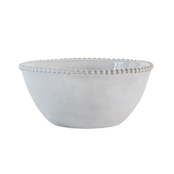 Vintage White Beaded Bowl – Set Of Four, 2 of 2