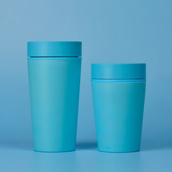 Circular And Co Coffee Cup Made From Bubblegum 12oz Blue, 3 of 8