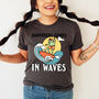 'Happiness Comes In Waves' Frog Surf Shirt, thumbnail 3 of 9