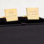 Father Of The Bride Cufflinks Gift From Daughter, thumbnail 6 of 7