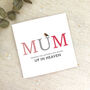Mum Up In Heaven Robin Mother's Day Card, thumbnail 1 of 2