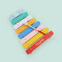 Personalised Colourful Xylophone Wooden Toy 12m+, thumbnail 1 of 4
