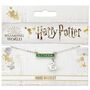 Harry Potter Slytherin Bar Bracelet Silver, thumbnail 2 of 2
