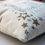 Personalised New Baby Or Christening Cushion, thumbnail 4 of 9