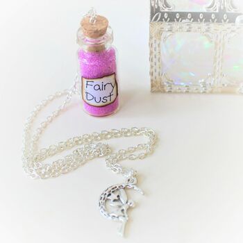 Fairy Dust Silver Charm Necklace, 4 of 4