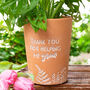 Thank You Teacher Gift Plant Pot For Indoor Plants, thumbnail 1 of 3