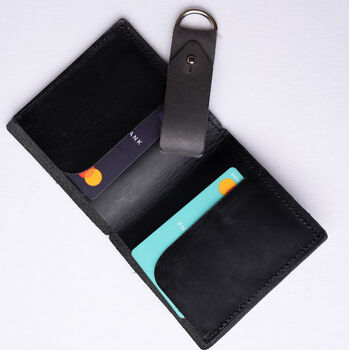 Leather Card Wallet, 3 of 4