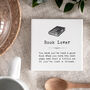 Book Lover Ceramic Coaster Gift, thumbnail 1 of 10