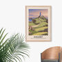 Anglesey Aonb Travel Poster Art Print, thumbnail 4 of 8
