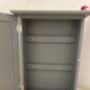 Grey Wooden Key Box Cabinet Wall Mounted Freestanding, thumbnail 3 of 11